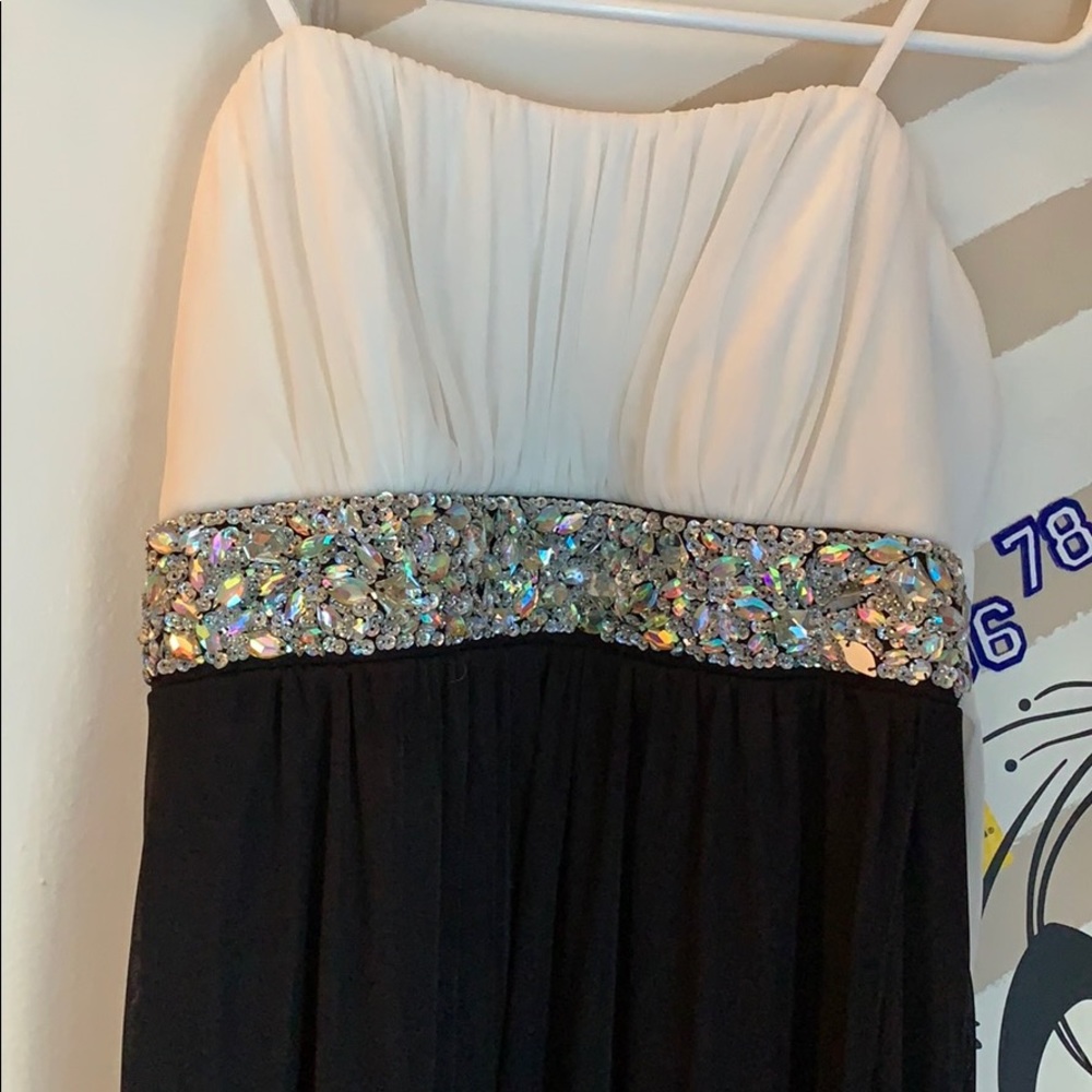 High-low homecoming/ formal dress